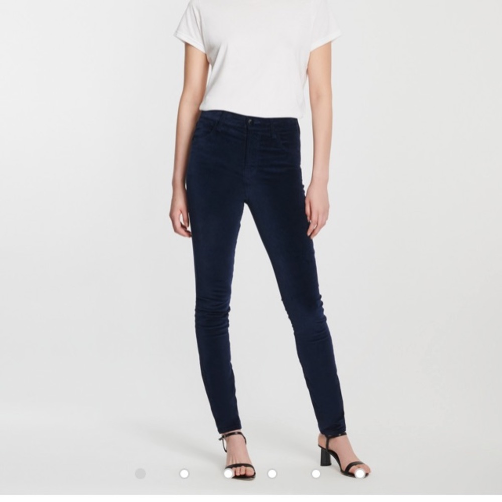 JBrand High-Rise Skinny In Velvet Night Out
